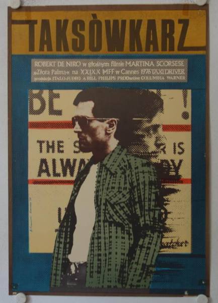 Taxi Driver originales polnisches Filmplakat